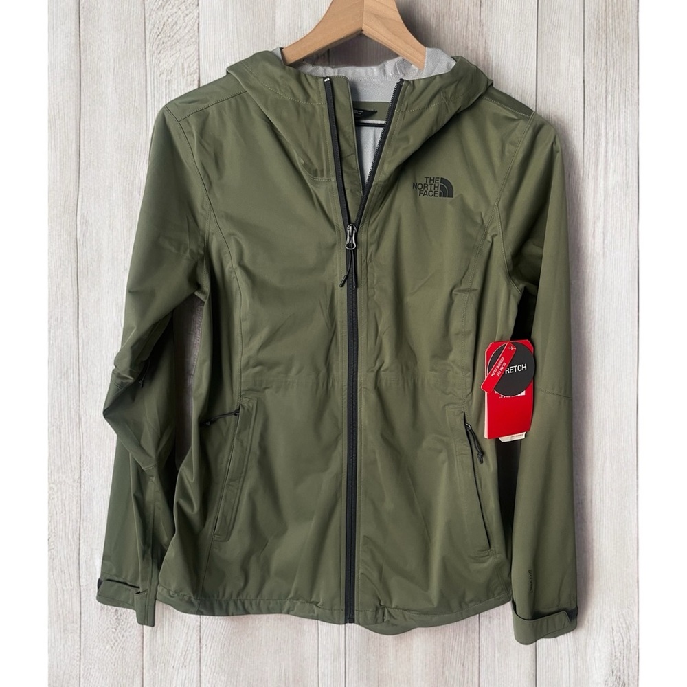 NWT The North Face all proof waterproof stretch jacket hiking medium